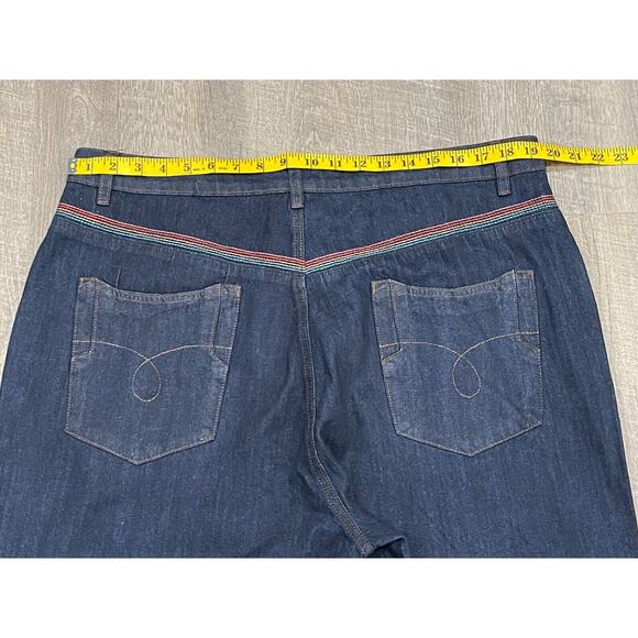 Bright And Beautiful Bijou Rainbow Jeans 16W - Picture 10 of 12